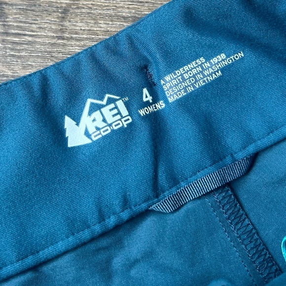 REI Co-Op Screeline Teal Blue Technical Hiking Pants - Picture 7 of 9